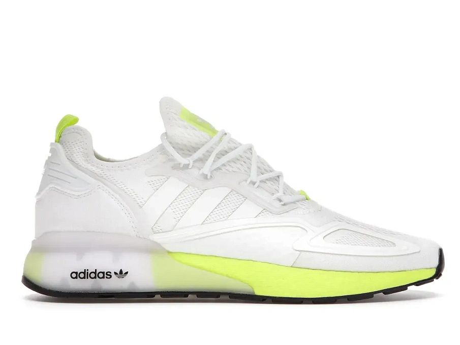 Фото № 1 с приближением к товару «‎adidas ZX 2K Boost Cloud White Solar Yellow»