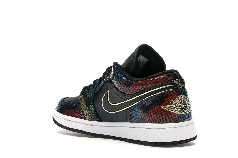 Фото № 5 с приближением к товару «‎Jordan 1 Low Multicolor Snakeskin (2020) »
