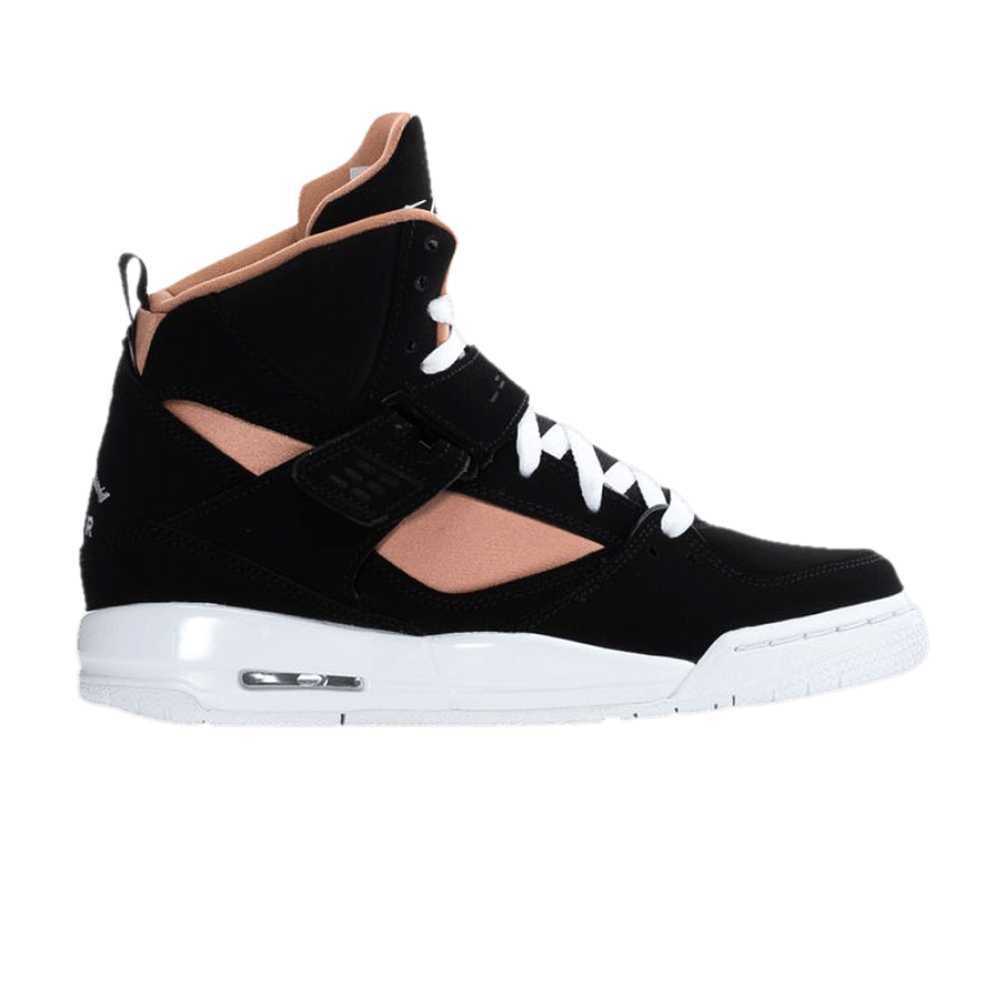 Фото № 1 с приближением к товару «‎Air Jordan Flight 45 High IP GS Black Rose Gold»