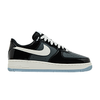 Фото № 1 с приближением к товару «‎Nike Air Force 1 Low Black Iron Grey Patent»