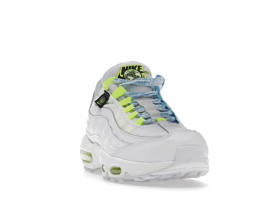 Фото № 4 с приближением к товару «‎Nike Air Max 95 Worldwide White »