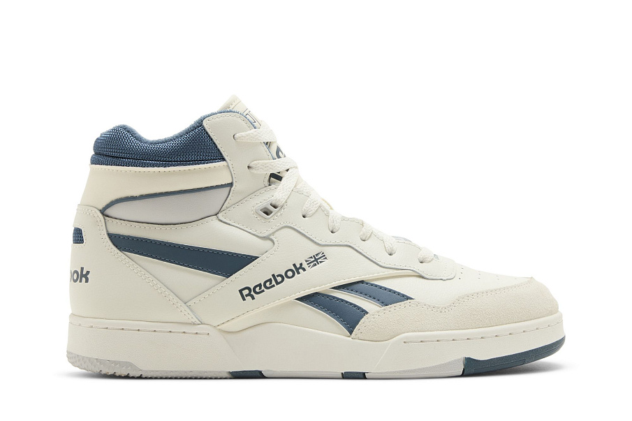 Фото № 2 с приближением к товару «‎Reebok BB4000 2 Mid Vintage Chalk Hoops Blue»
