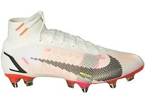 Фото № 1 с приближением к товару «‎Nike Mercurial Superfly 8 Elite SG-Pro AC White Pink Blast»