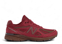 Фото № 2 с приближением к товару «‎New Balance 990 Monarch Burgundy Pumpernickel Black»