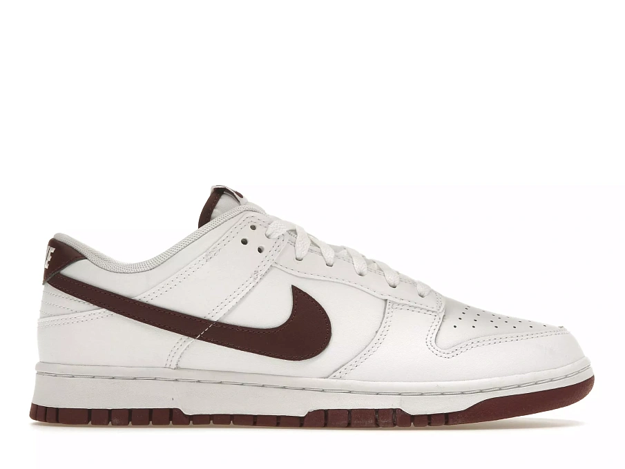 Фото № 1 с приближением к товару «‎Nike Dunk Low Retro White Night Maroon»