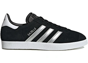adidas Gazelle Black Silver Metallic 