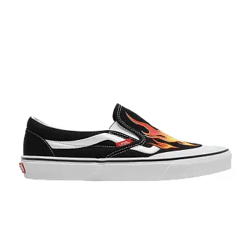 A$AP Rocky x Vans Classic Slip-On Worldwide Pack - Black Flame - 1