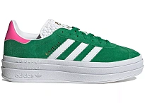 Фото № 1 с приближением к товару «‎adidas Gazelle Bold Green Lucid Pink »