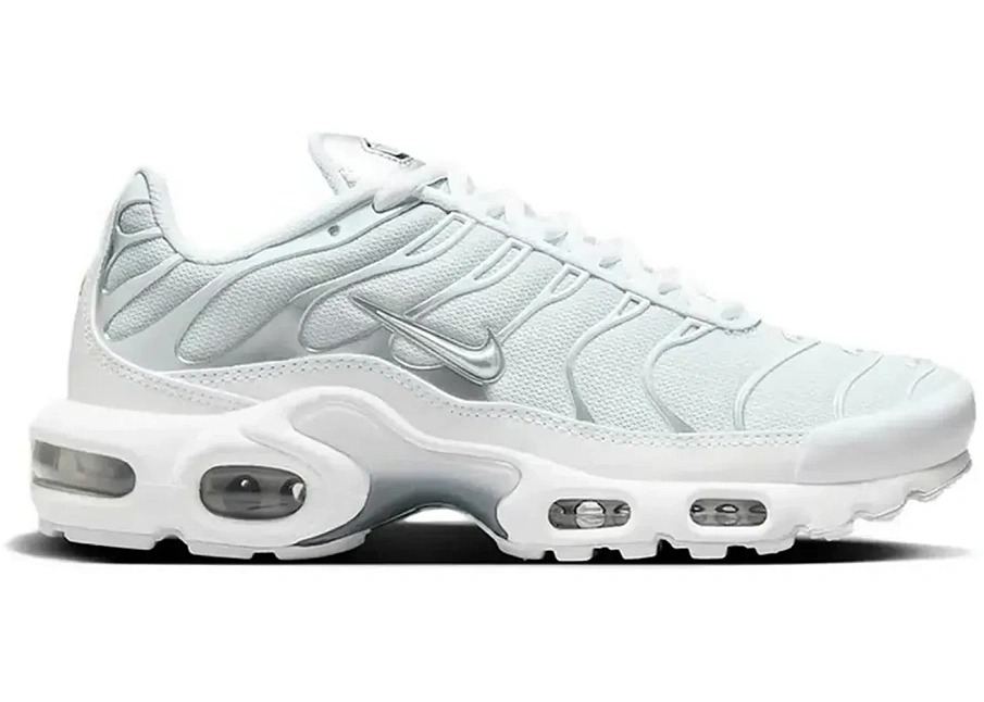 Фото № 1 с приближением к товару «‎Nike Air Max Plus White Metallic Silver »
