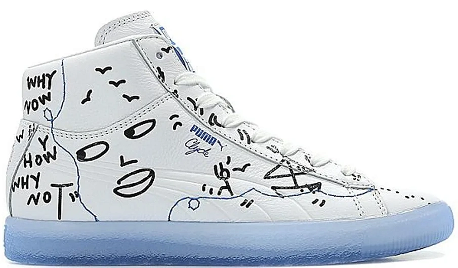 Фото № 1 с приближением к товару «‎Puma Clyde Mid Shantell Martin »