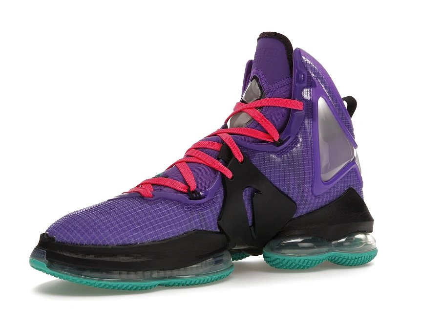 Фото № 3 с приближением к товару «‎Nike LeBron 19 Purple Teal»