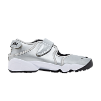 Фото № 1 с приближением к товару «‎Nike Women's Air Rift Premium Metallic Silver Sail»