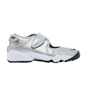Nike Women's Air Rift Premium Metallic Silver Sail - 1
