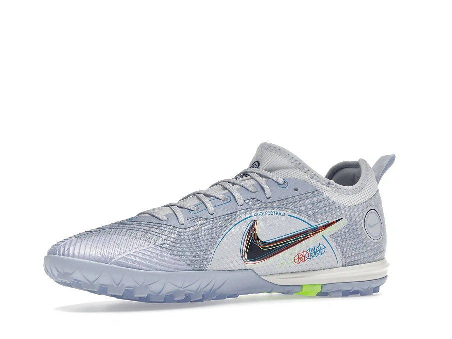 Фото № 3 с приближением к товару «‎Nike Mercurial Air Zoom Vapor 14 Pro TF Football Grey Light Marine»