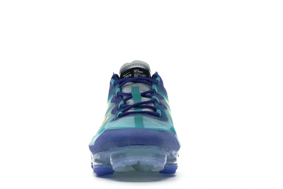 Фото № 2 с приближением к товару «‎Nike Air VaporMax 2019 Racer Blue Hyper Jade Volt Glow»