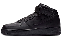 Фото № 1 с приближением к товару «‎Nike Air Force 1 Mid Black (2016)»