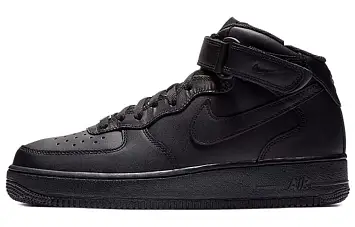 Nike Air Force 1 Mid Black (2016) - 1