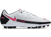 Фото № 1 с приближением к товару «‎Nike Phantom GT Academy AG White Black Pink Blast»