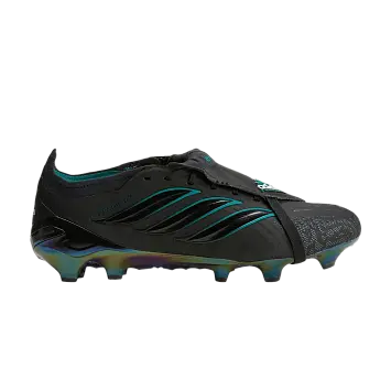 adidas Predator Elite Foldover Tongue FG Black Equipment Green