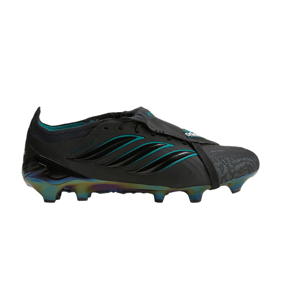 Фото № 1 с приближением к товару «‎adidas Predator Elite Foldover Tongue FG Black Equipment Green»