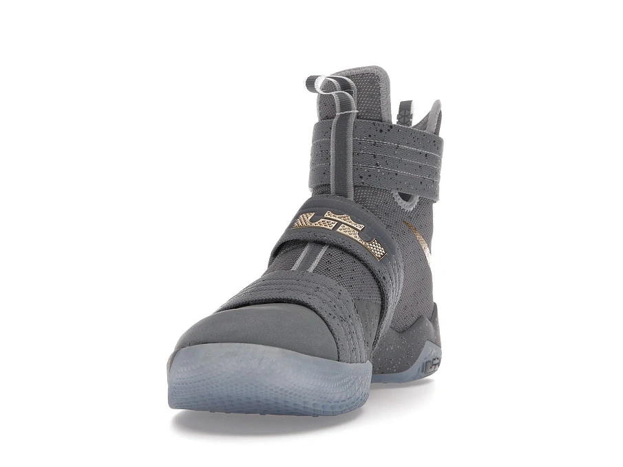 Фото № 4 с приближением к товару «‎Nike LeBron Zoom Soldier 10 Battle Grey»