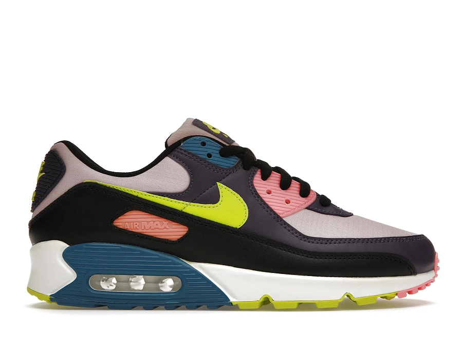Фото № 1 с приближением к товару «‎Nike Air Max 90 Eggplant Volt »