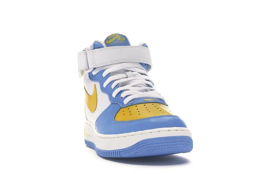 Фото № 4 с приближением к товару «‎Nike Air Force 1 Mid Legend Blue Maize»