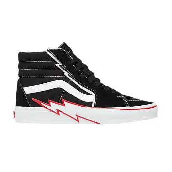 Vans Sk8-Hi Bolt - Black Racing Red - 1