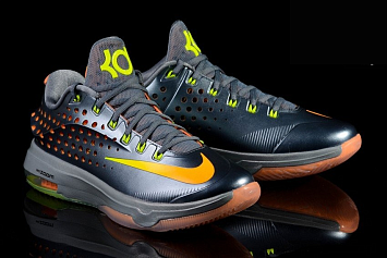 Nike KD Vii Elite Team Graphite Citrus  - 2