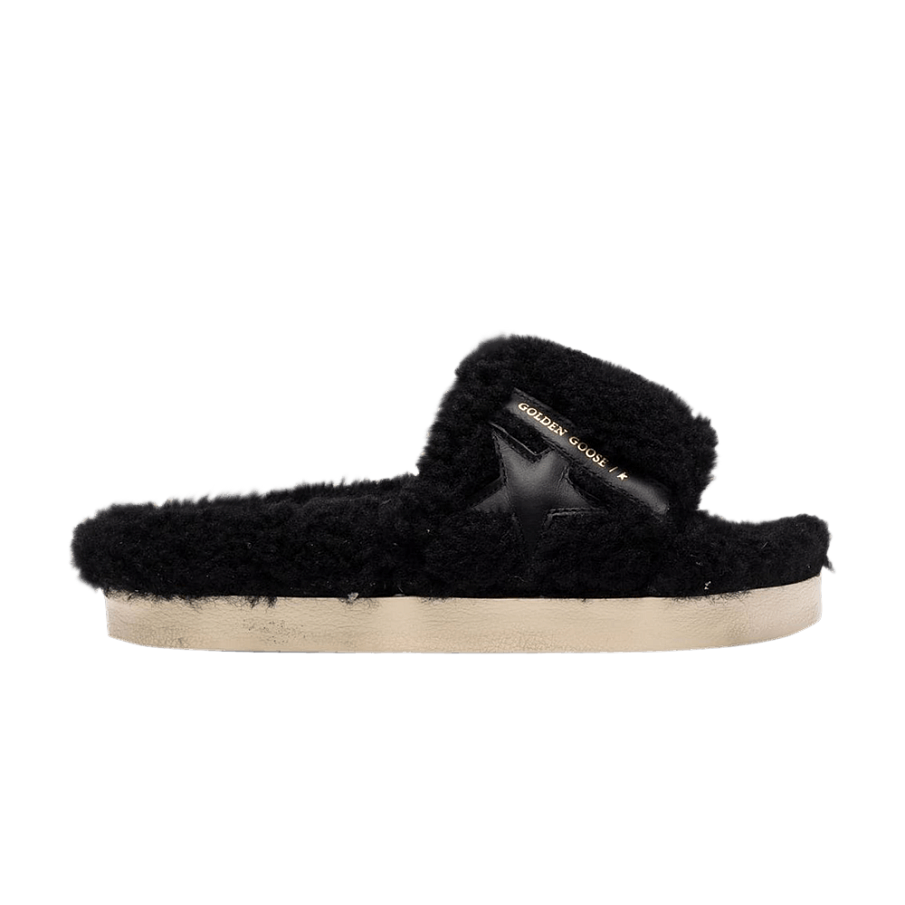 Фото № 1 с приближением к товару «‎Golden Goose Women's Poolstar Shearling Black»