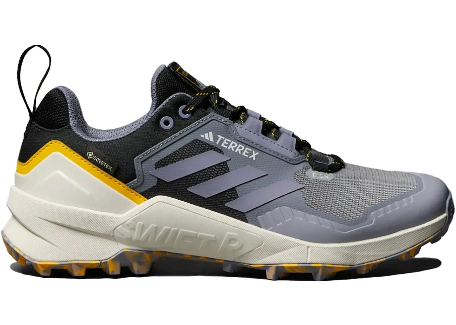 Фото № 1 с приближением к товару «‎adidas Terrex Swift R3 Gore-Tex Silver Violet EQT Yellow»