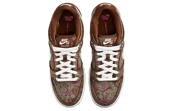 Nike SB Dunk Low PRM Skate shoes Brown Paisley - 6