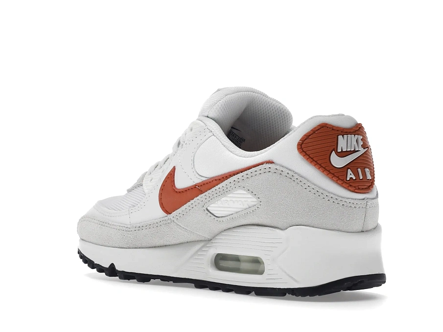 Фото № 6 с приближением к товару «‎Nike Air Max 90 Summit White Mantra Orange »
