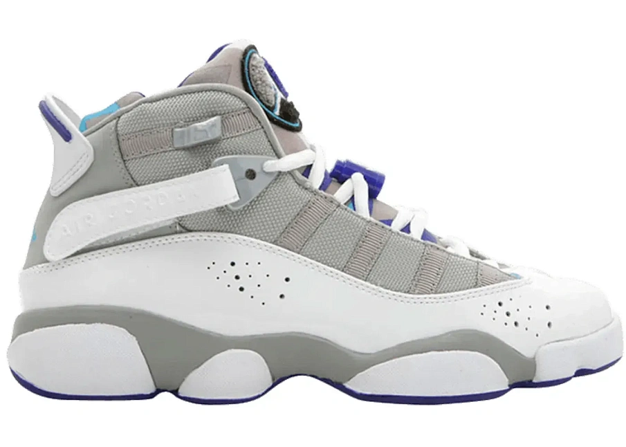 Фото № 1 с приближением к товару «‎Jordan 6 Rings Medium Grey Vivid Blue »