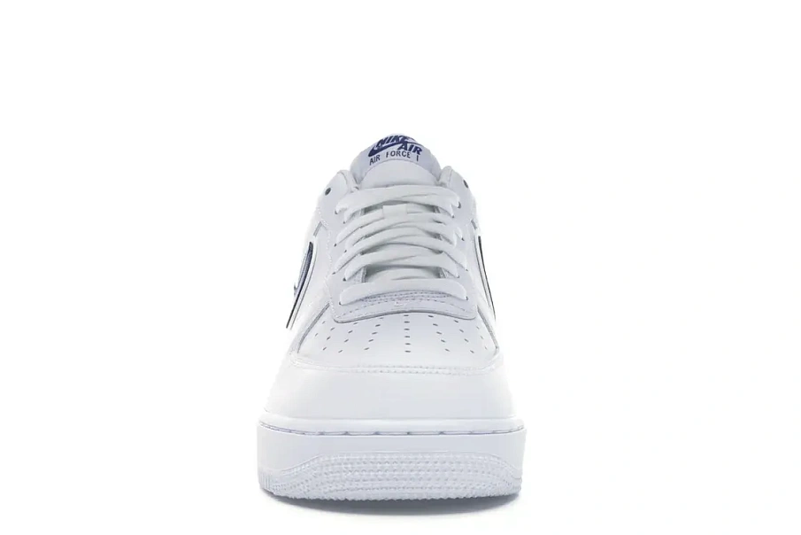 Фото № 2 с приближением к товару «‎Nike Air Force 1 Low White Deep Royal»