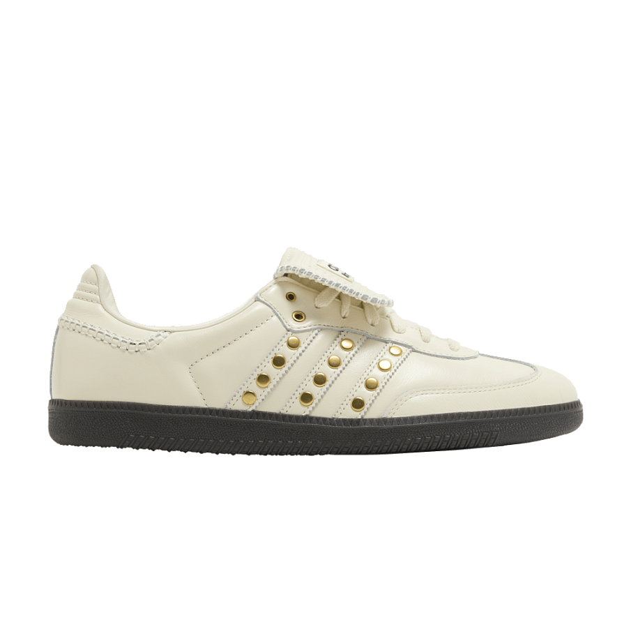 Фото № 1 с приближением к товару «‎Wales Bonner x adidas Samba Studded Pack - Cream»