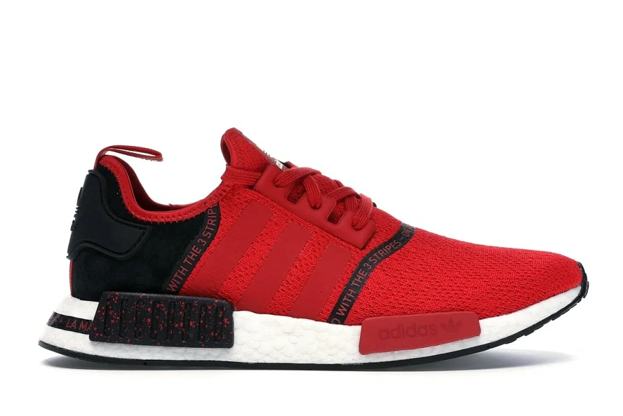 Фото № 1 с приближением к товару «‎adidas NMD R1 Speckle Pack Scarlet»