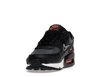 Фото № 4 с приближением к товару «‎Nike Air Max 90 3D Swoosh Black Grey Orange»