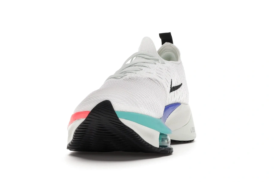 Фото № 2 с приближением к товару «‎Nike Air Zoom Tempo Next% Flyknit White Hyper Violet Flash Crimson »