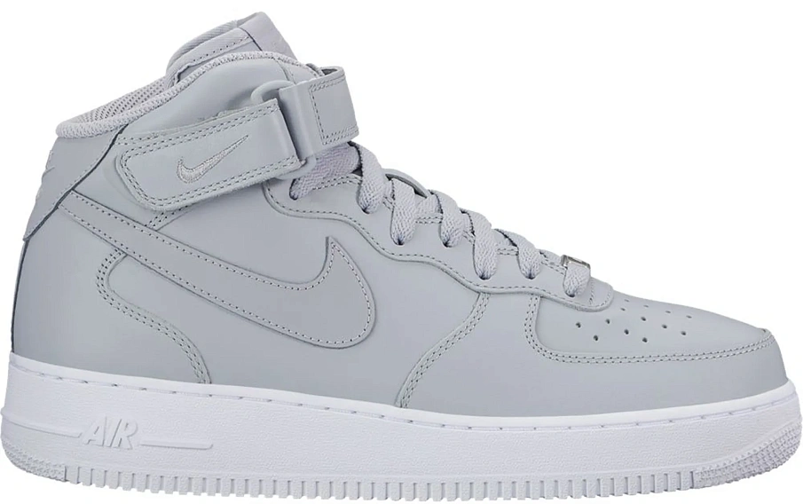 Фото № 1 с приближением к товару «‎Nike Air Force 1 Mid Wolf Grey White (2007)»