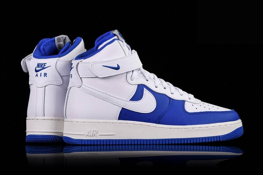 Фото № 4 с приближением к товару «‎Nike Air Force 1 ’07 Lv8 Nba 75th Anniversary Royal »