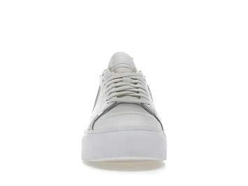 Nike Blazer Low Platform Summit White Metallic Silver  - 2