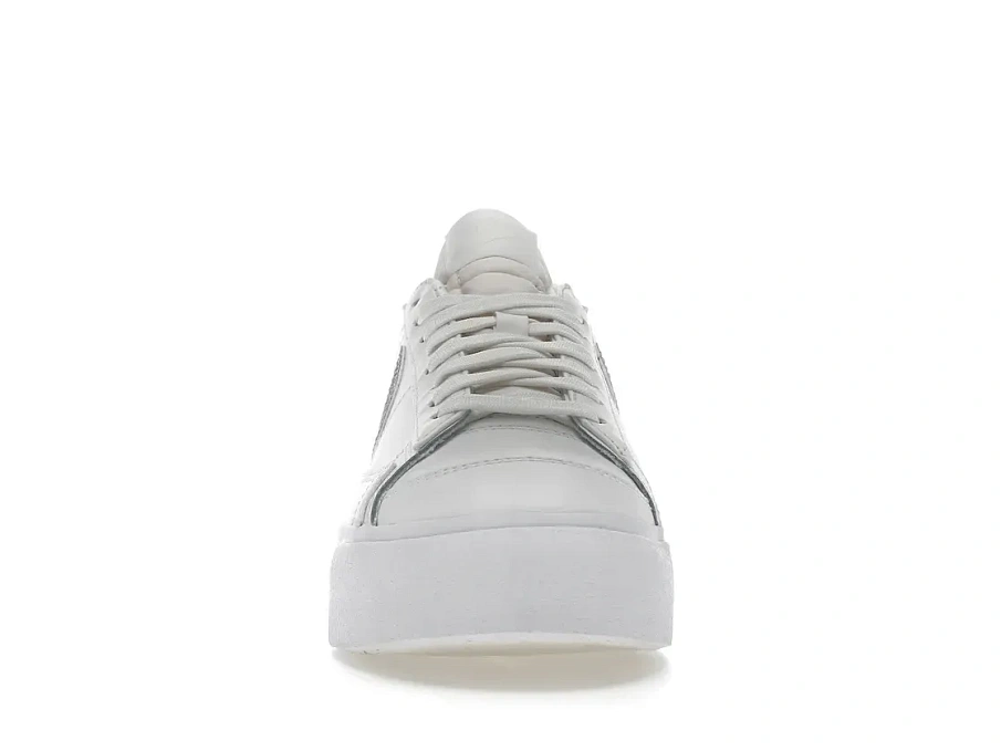Фото № 2 с приближением к товару «‎Nike Blazer Low Platform Summit White Metallic Silver »