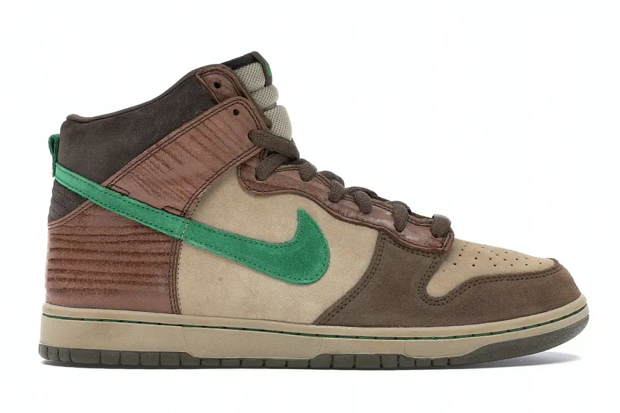 Фото № 1 с приближением к товару «‎Nike SB Dunk High Wood Deck»