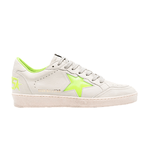 Golden Goose Ball Star White Green Lime