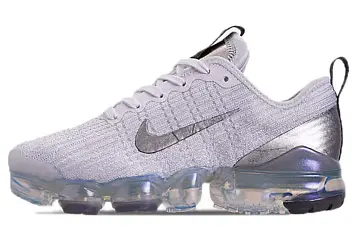 Nike Air VaporMax Flyknit 3 GS 'White Silver' - 1