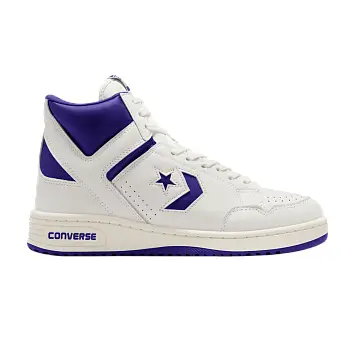 Converse Weapon Mid Vintage White Court Purple - 1