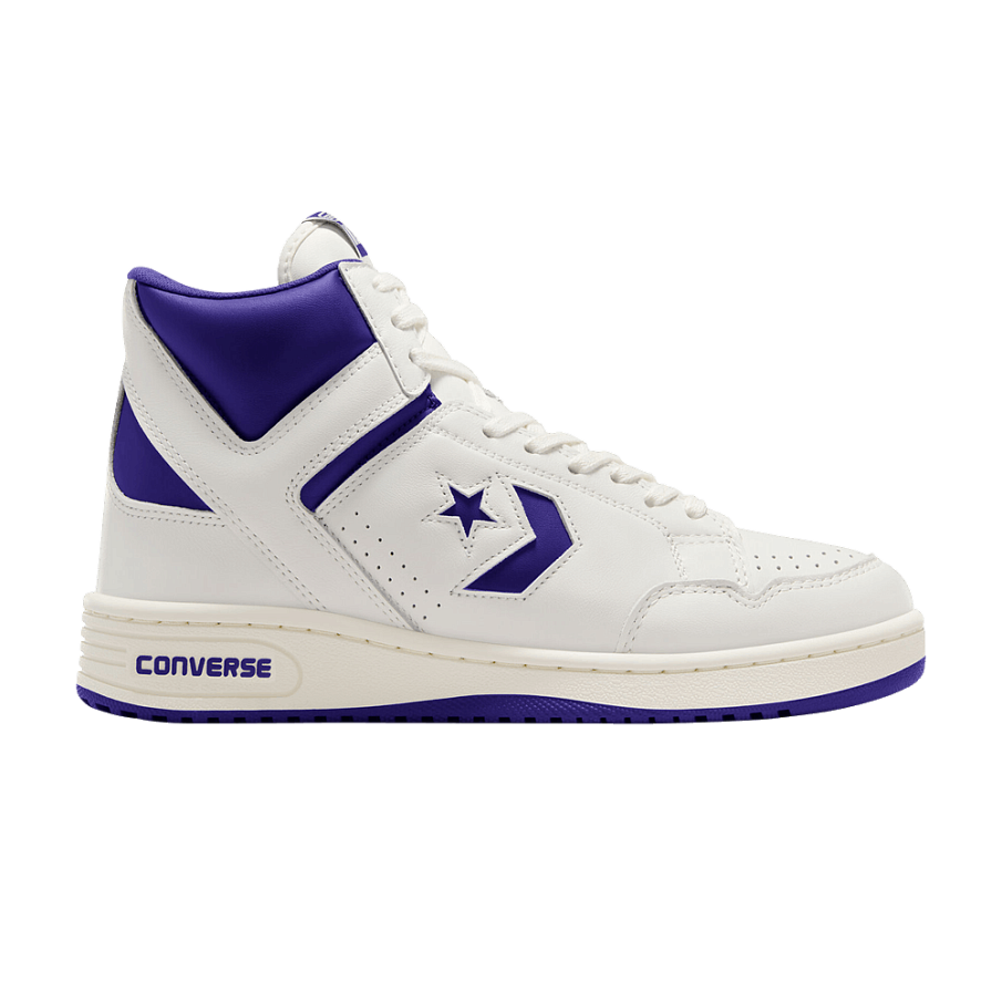 Фото № 1 с приближением к товару «‎Converse Weapon Mid Vintage White Court Purple»