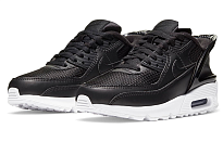 Фото № 3 с приближением к товару «‎Nike Air Max 90 FlyEase (GS) BlackWhite»