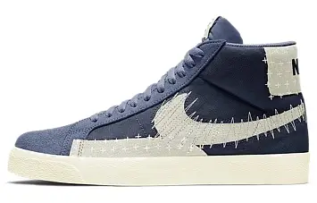 Nike SB Zoom Blazer Mid Premium Sashiko Mystic Navy - 1